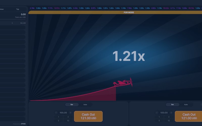 Aviator Auto Cashout Einstellung im Spielmenu