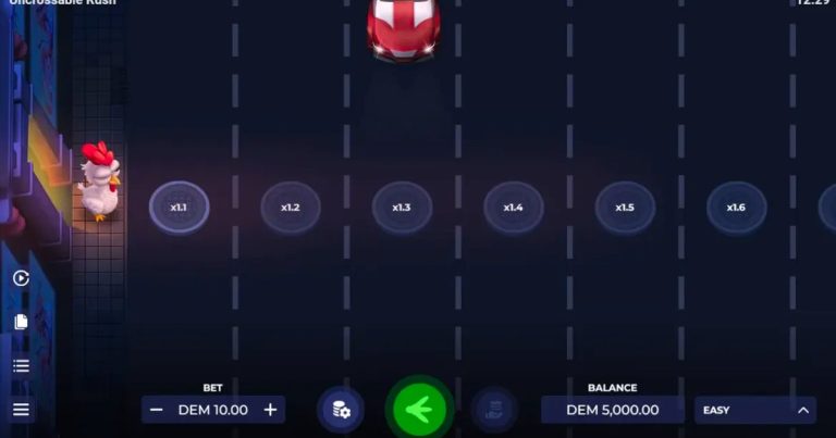 Uncrossable Rush – Arcade-Feeling trifft Casino-Adrenalin